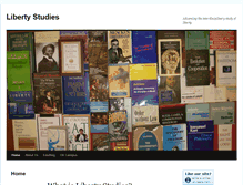 Tablet Screenshot of libertystudies.org